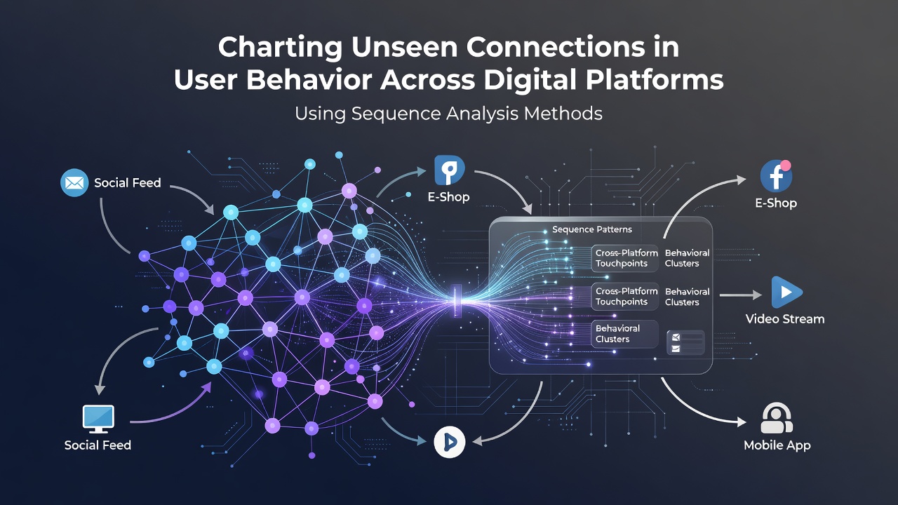 Charting Unseen Connections in User Behavior Across Digital Platforms Using Sequence Analysis Methods